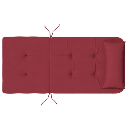 Adirondack-Auflagen 2 Stk. Weinrot Oxford-Gewebe
