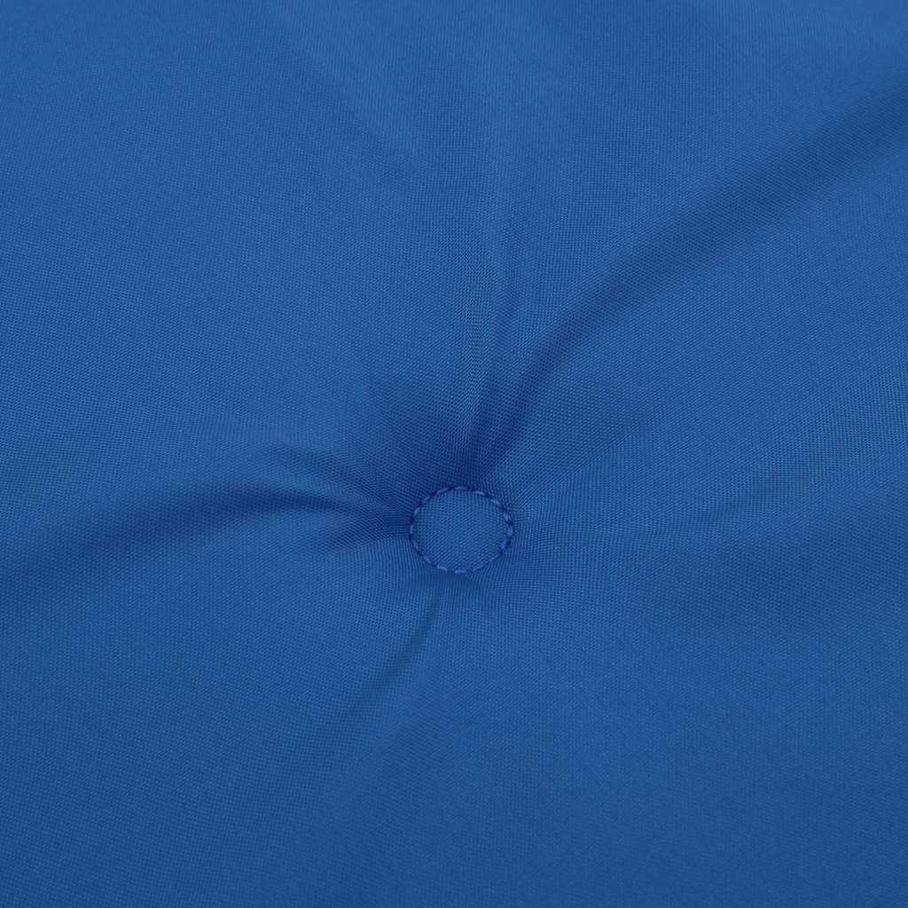 Stuhl Kissen 2 pcs Blau 58 x 77 x 4.5 cm Oxford Stoff