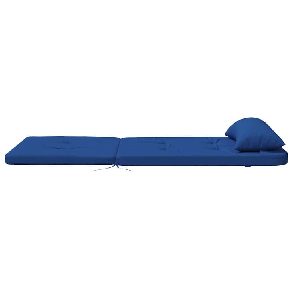 Stuhl Kissen 2 pcs Blau 58 x 77 x 4.5 cm Oxford Stoff