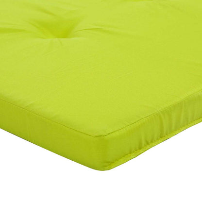 Stuhl Kissen 2 pcs Knallgrün 58 x 77 x 4.5 cm Oxford Stoff