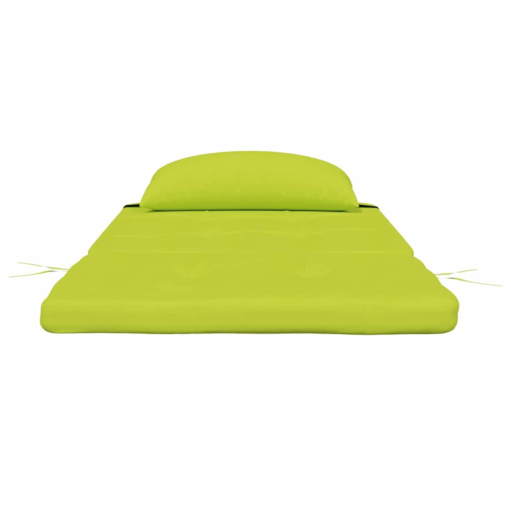 Stuhl Kissen 2 pcs Knallgrün 58 x 77 x 4.5 cm Oxford Stoff