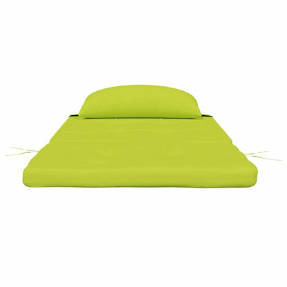 Stuhl Kissen 2 pcs Knallgrün 58 x 77 x 4.5 cm Oxford Stoff