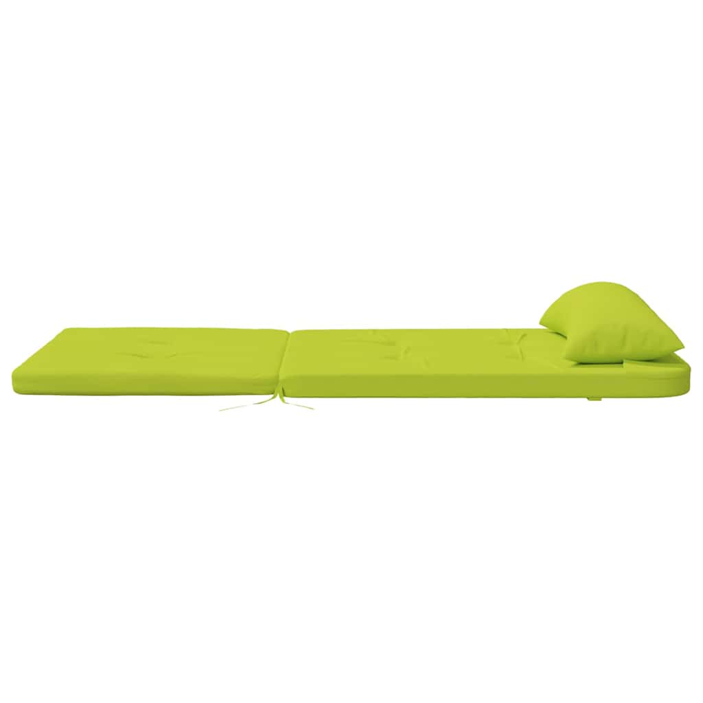 Stuhl Kissen 2 pcs Knallgrün 58 x 77 x 4.5 cm Oxford Stoff