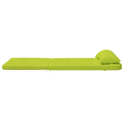 Stuhl Kissen 2 pcs Knallgrün 58 x 77 x 4.5 cm Oxford Stoff