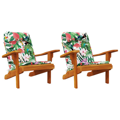 Adirondack-Auflagen 2 Stk. Mehrfarbig Oxford-Gewebe