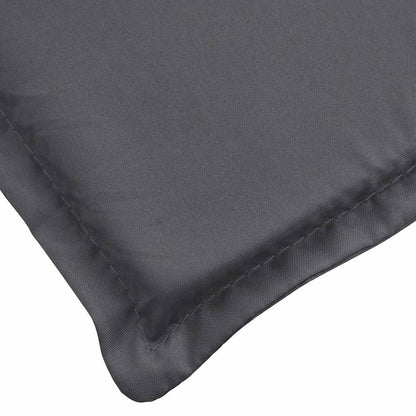 Sonnenliegen-Auflage Anthrazit 180x60x4 cm Oxford-Gewebe