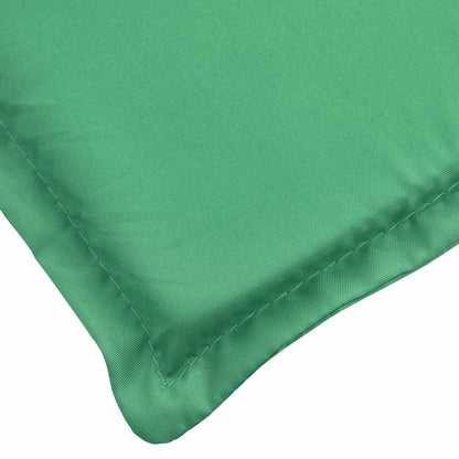 Sonnenliegen-Auflage Grün 180x60x4 cm Oxford-Gewebe