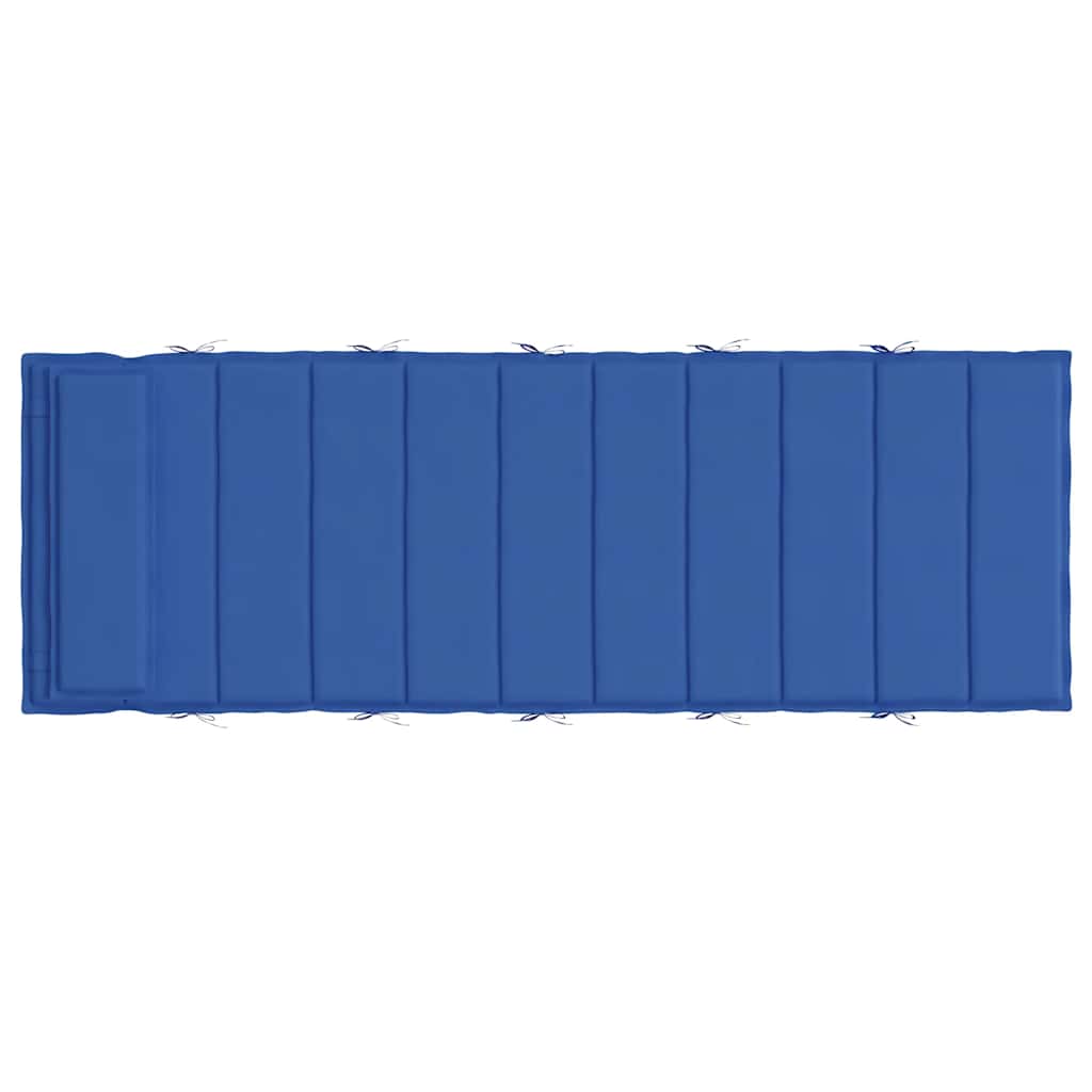 Sonnenliegen-Auflage Königsblau 180x60x4 cm Oxford-Gewebe