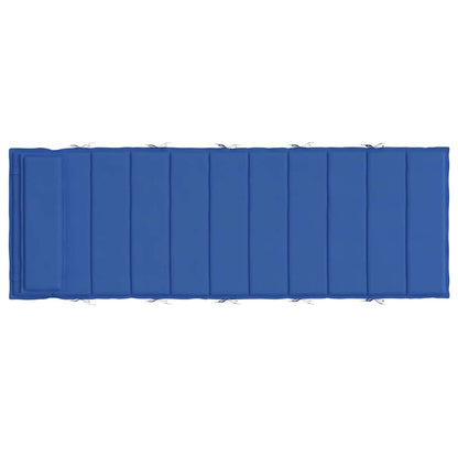 Sonnenliegen-Auflage Königsblau 180x60x4 cm Oxford-Gewebe