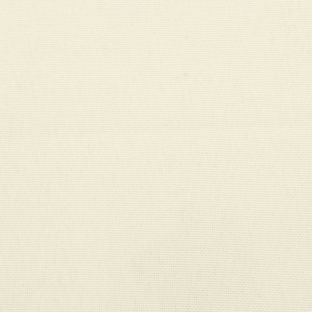 Hochlehner-Auflagen 4 Stk. Creme Oxford-Gewebe