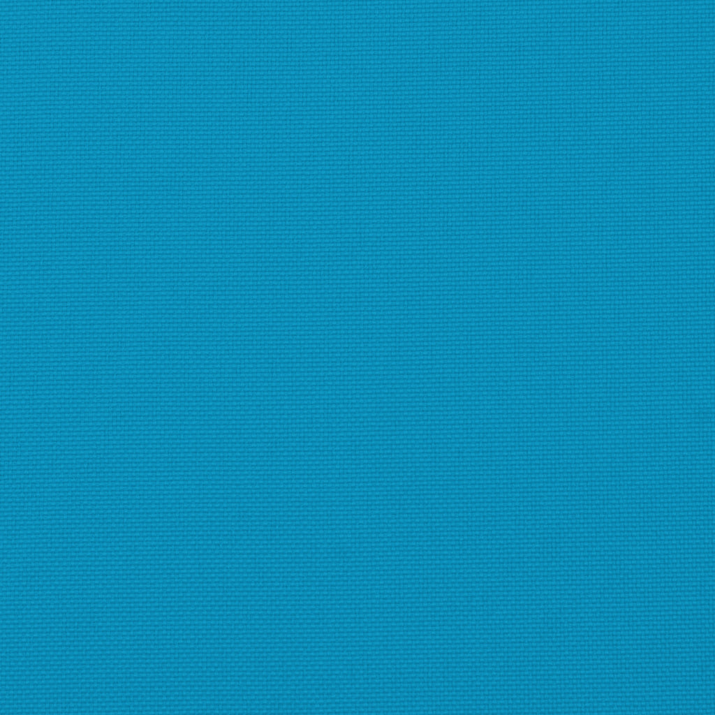 Hochlehner-Auflagen 6 Stk. Hellblau Oxford-Gewebe