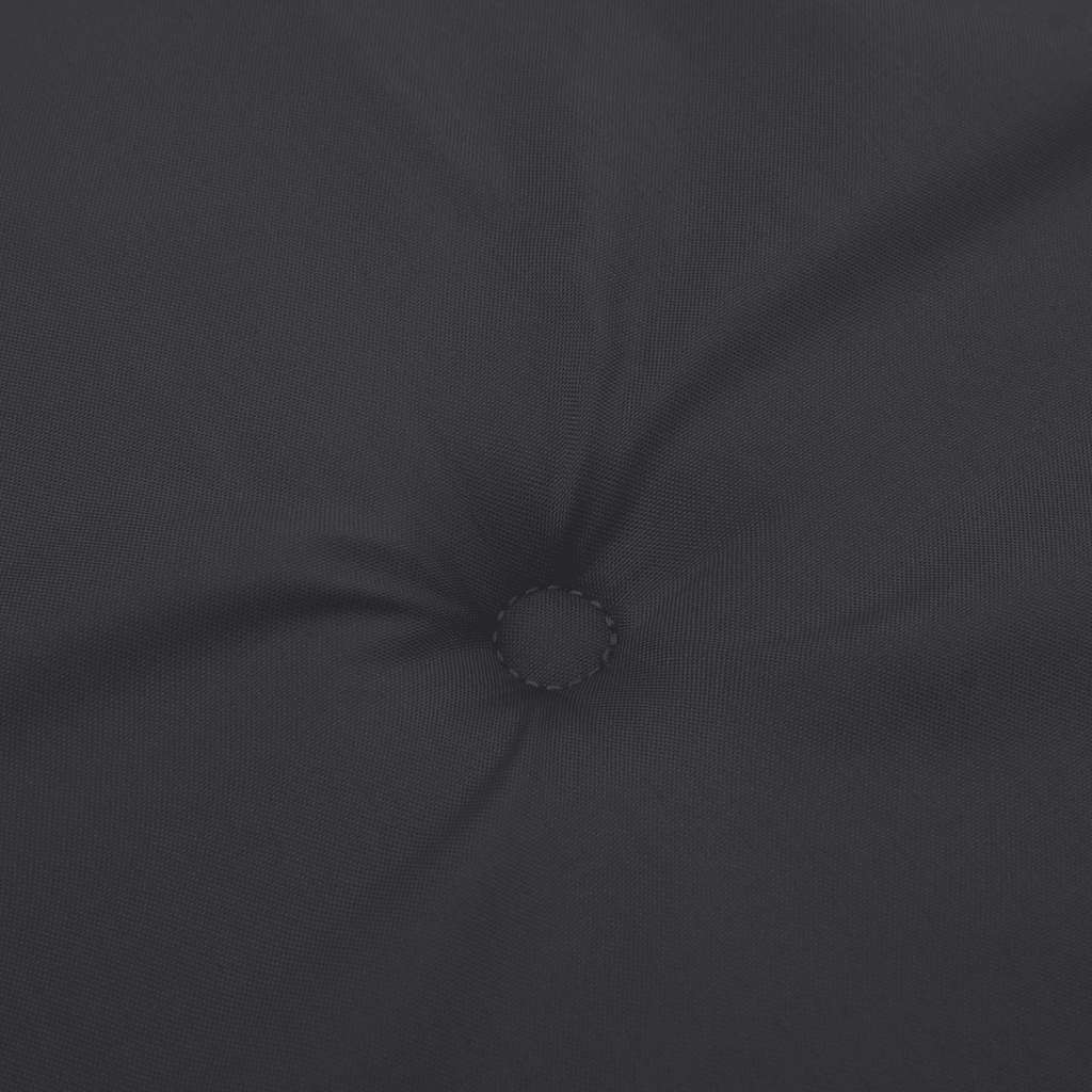 Hochlehner-Auflagen 2 Stk. Schwarz Oxford-Gewebe