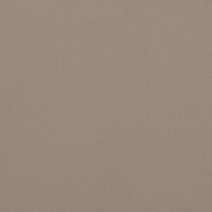 Hochlehner-Auflagen 6 Stk. Taupe Oxford-Gewebe