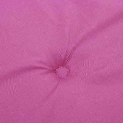 Hochlehner-Auflagen 6 Stk. Rosa Oxford-Gewebe