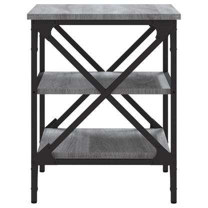 Beistelltisch Grau Sonoma 40x42x50 cm Holzwerkstoff