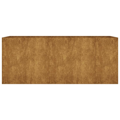 Hochbeet 200x80x80 cm Cortenstahl