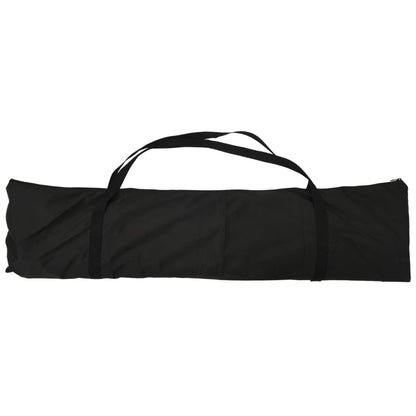 Baseball-Netz Tragbar Schwarz und Rot 215x107x216 cm Polyester