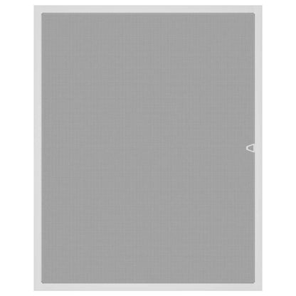 Insektenschutz für Fenster Weiß 100x120 cm