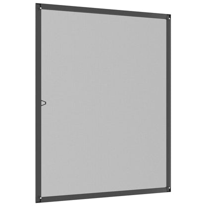 Insektenschutz für Fenster Anthrazit 100x120 cm