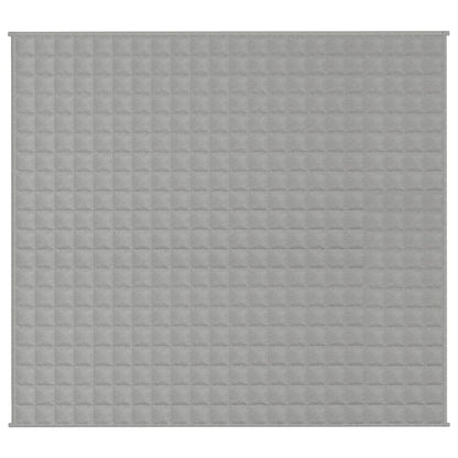 Gewichtsdecke Grau 200x230 cm 9 kg Stoff