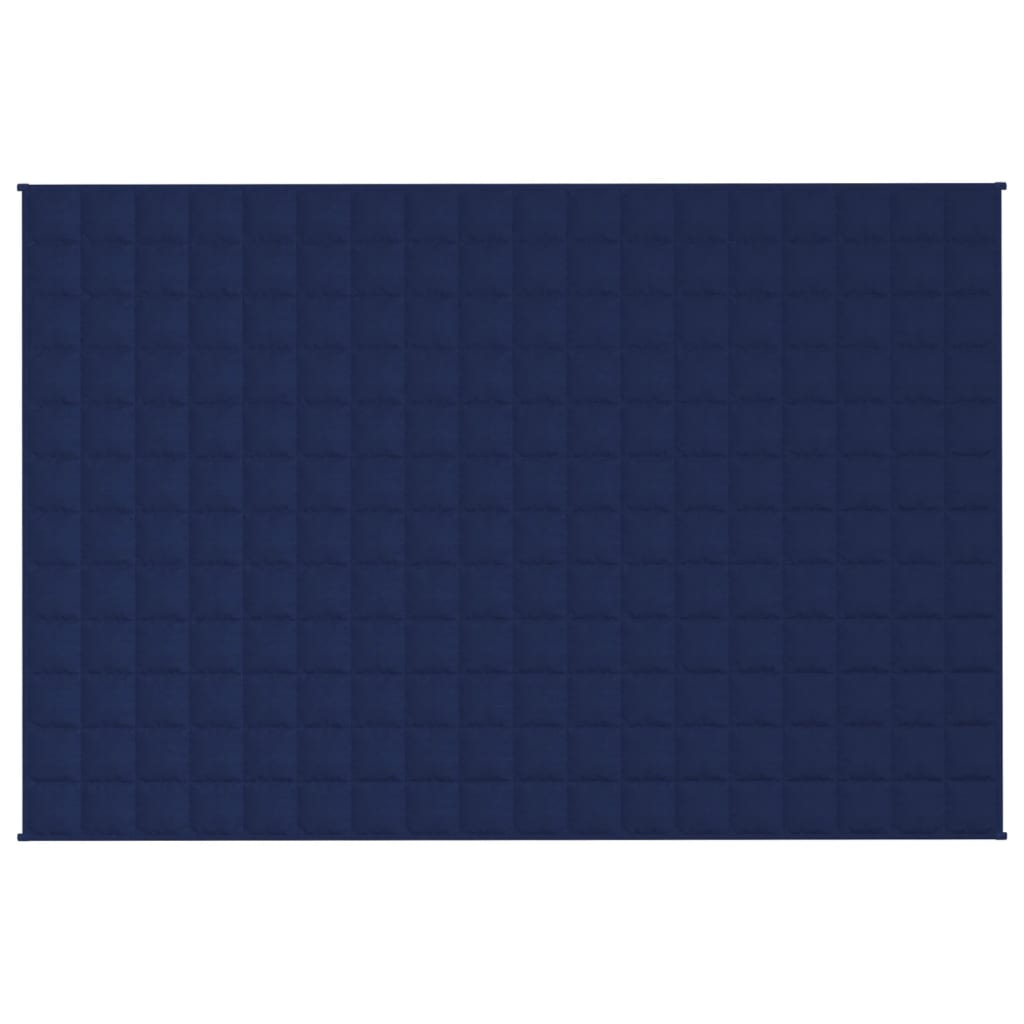 Gewichtsdecke Blau 122x183 cm 5 kg Stoff