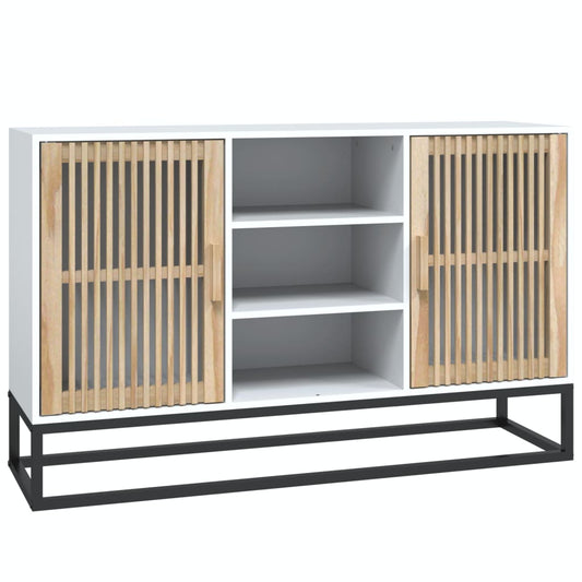 Skænk Hvid 105x30x65 cm Træ Materiale