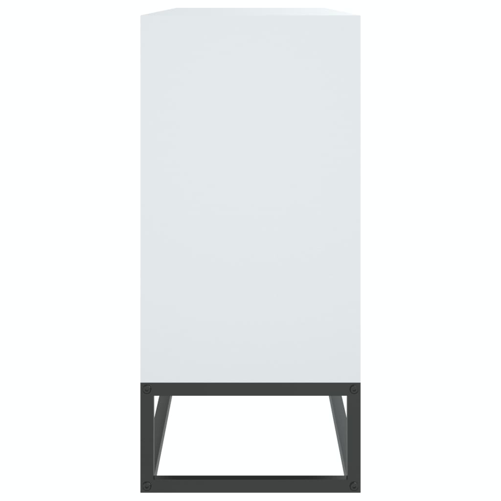 Skænk Hvid 105x30x65 cm Træ Materiale