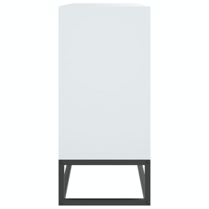 Skænk Hvid 105x30x65 cm Træ Materiale