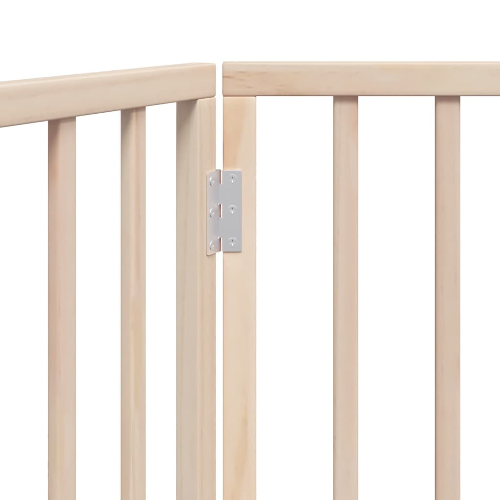 Hundegitter Faltbar 3 Paneele 150 cm Pappelholz