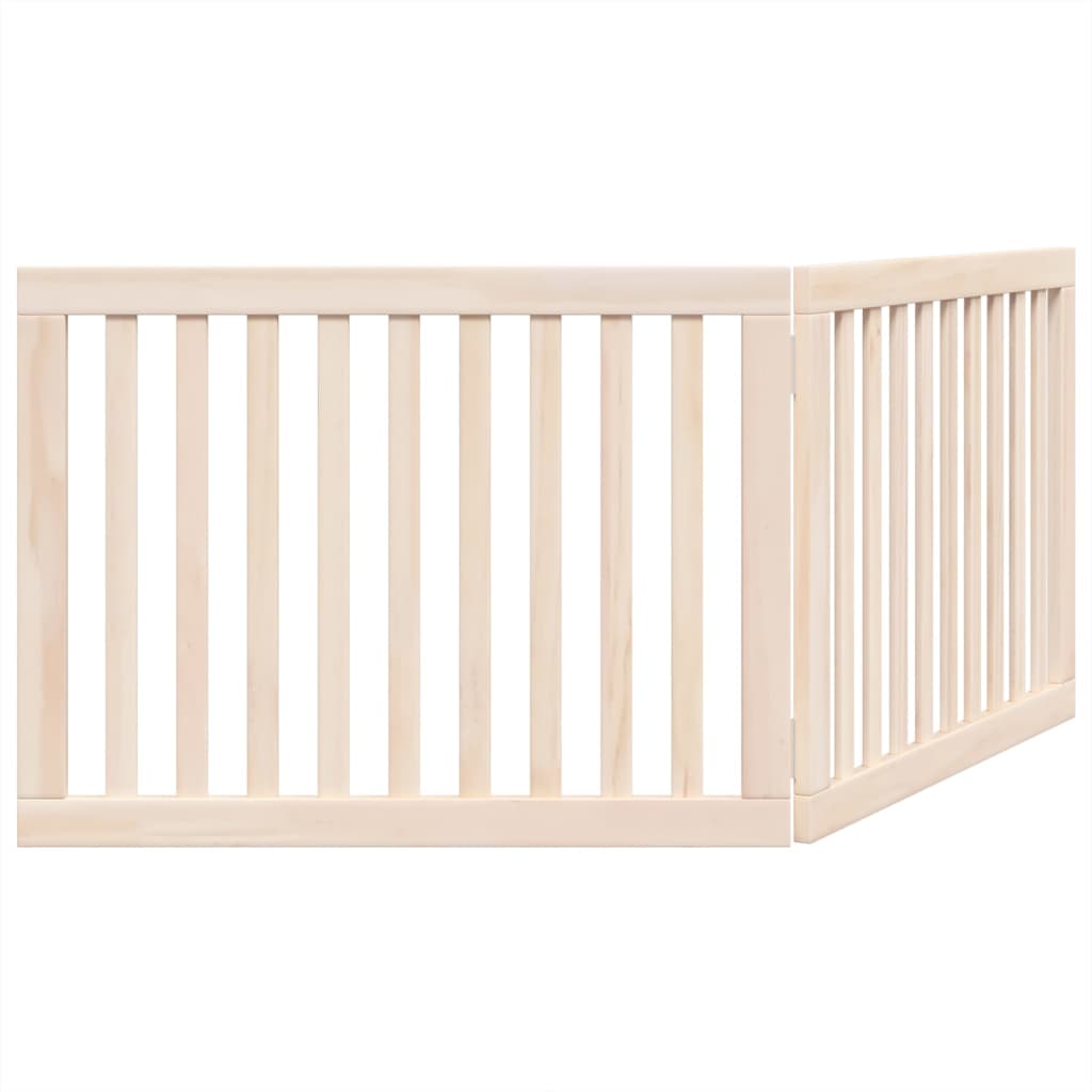 Hundegitter Faltbar 2 Paneele 160 cm Pappelholz