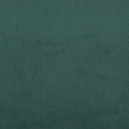Sovesofa med puder Dark Green Velvet