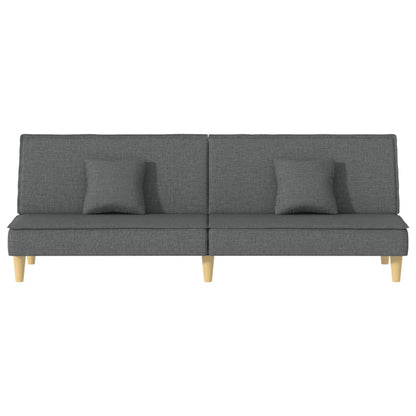 sovesofa mørkegrå stof