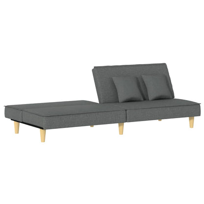 sovesofa mørkegrå stof