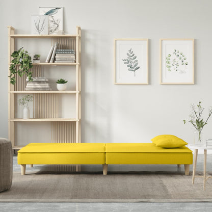 Sovesofa Lysegult Stof