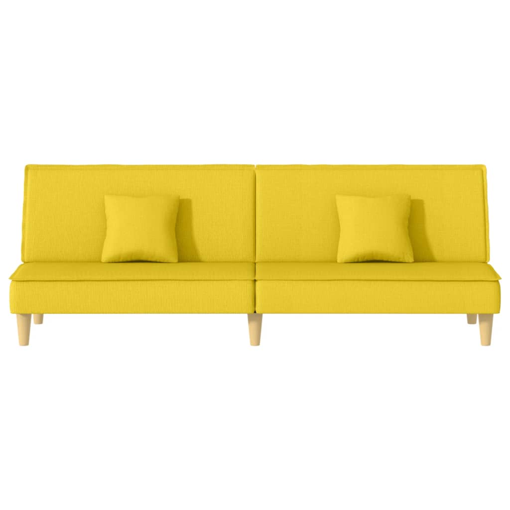 Sovesofa Lysegult Stof