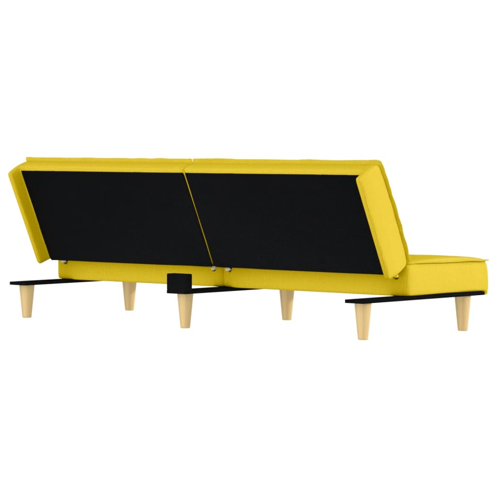 Sovesofa Lysegult Stof