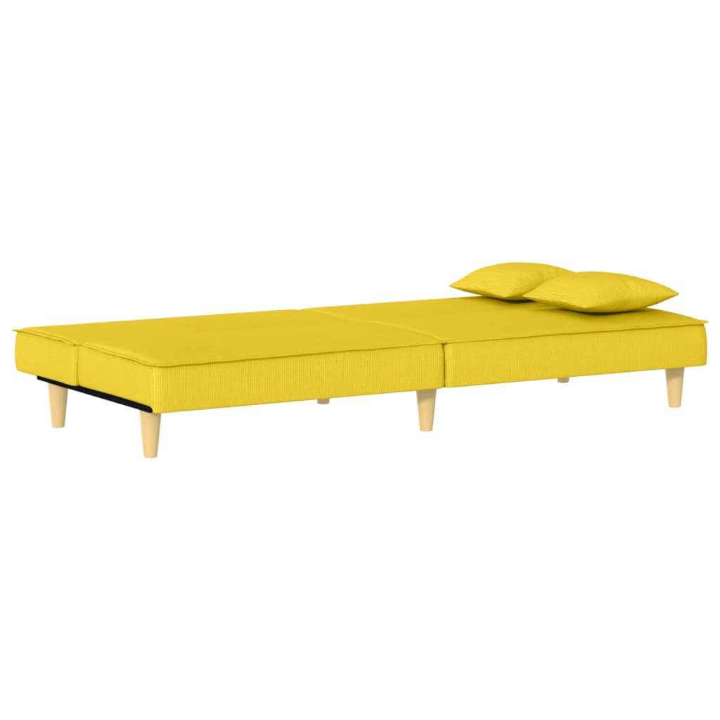 Sovesofa Lysegult Stof