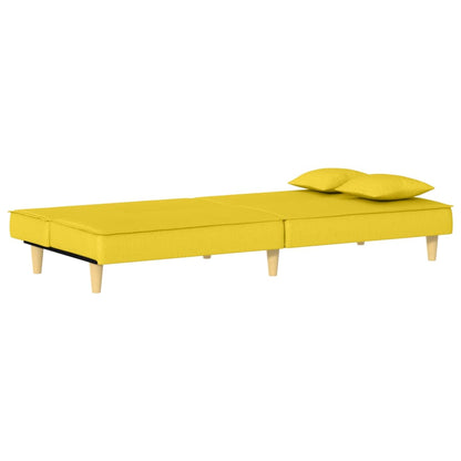Sovesofa Lysegult Stof