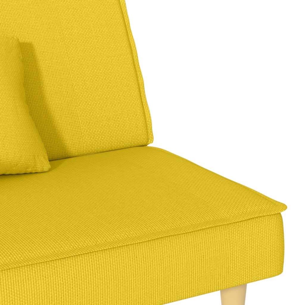 Sovesofa Lysegult Stof