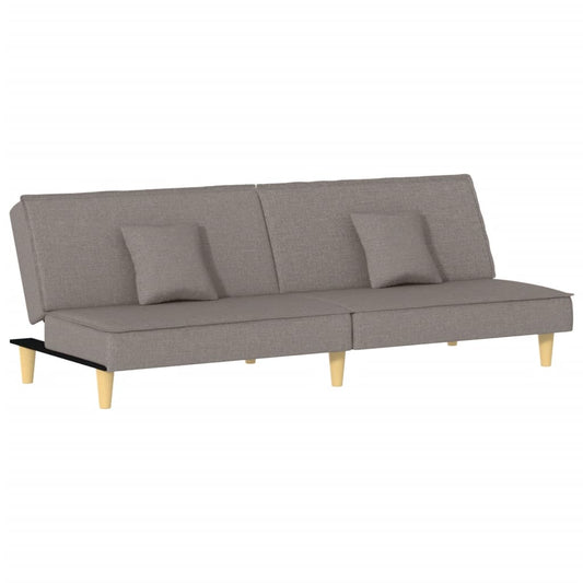 sovesofa taupe stof