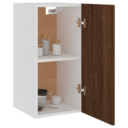 Hängeschrank Lyon Braun Eichen-Optik 29,5x31x60 cm Holzwerkstoff