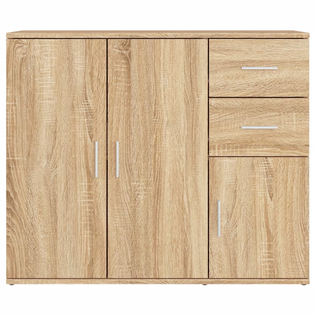 Sideboard Sonoma-Eiche 91 x 29,5 x 75 cm Holzwerkstoff