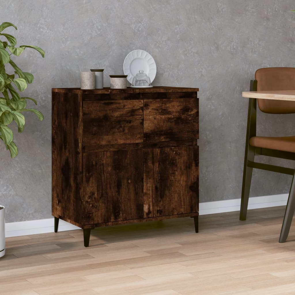 Skænk røget eg 60x35x70 cm træmateriale