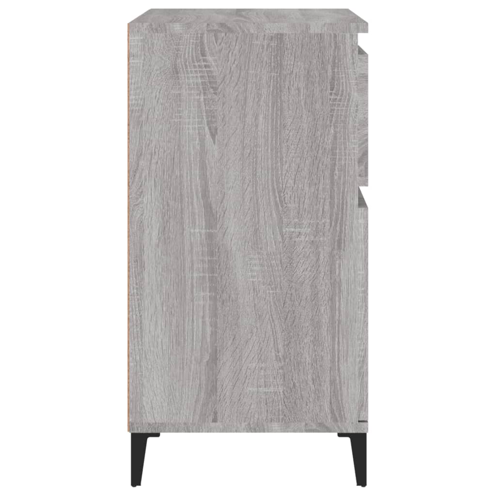 Sideboard Grau Sonoma 60x35x70 cm Holzwerkstoff