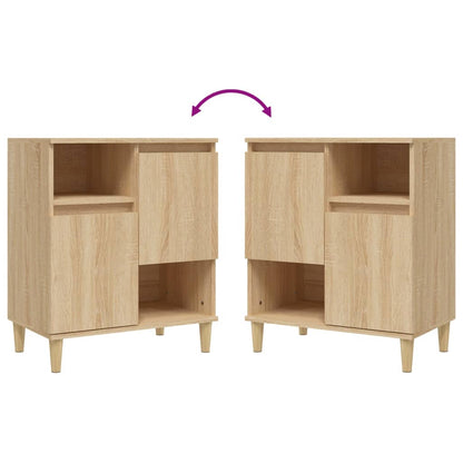 Sideboard Sonoma-Eiche 60x35x70 cm Holzwerkstoff