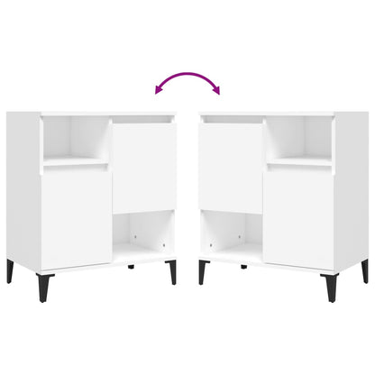 Sideboard Weiß 60x35x70 cm Holzwerkstoff