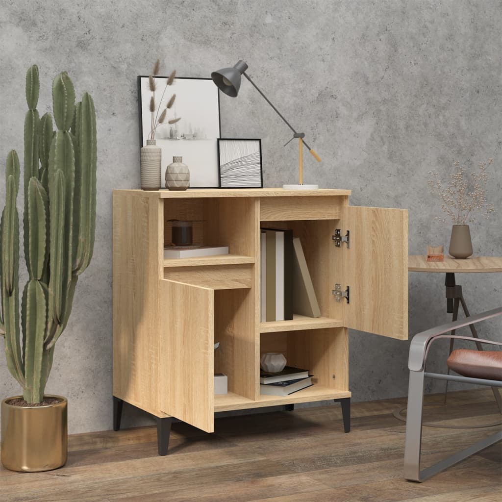 Sideboard Sonoma-Eiche 60x35x70 cm Holzwerkstoff