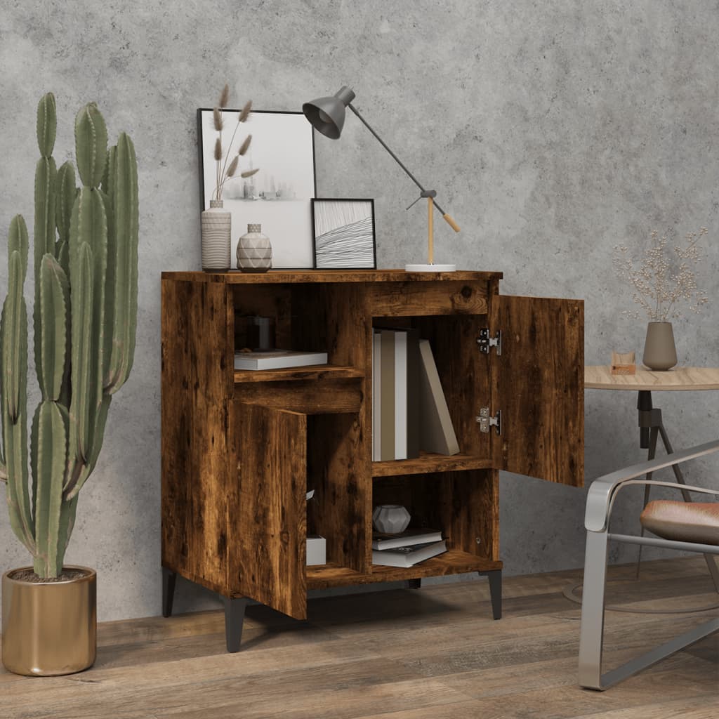 Sideboard Räuchereiche 60x35x70 cm Holzwerkstoff