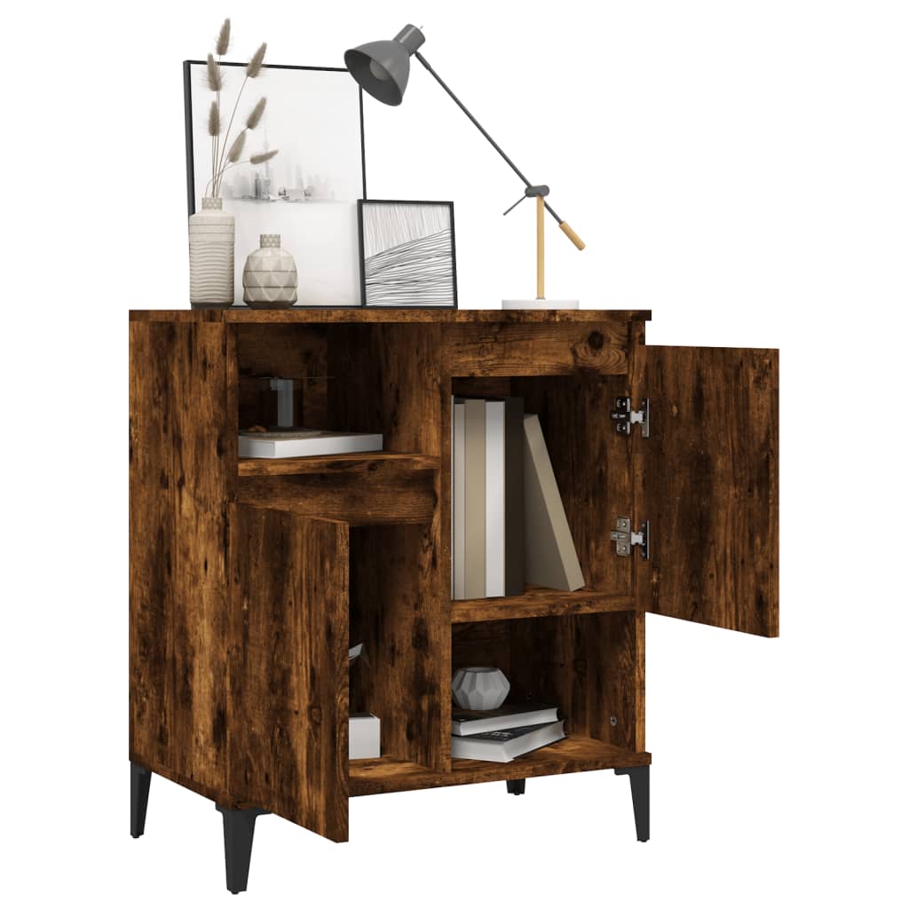 Sideboard Räuchereiche 60x35x70 cm Holzwerkstoff