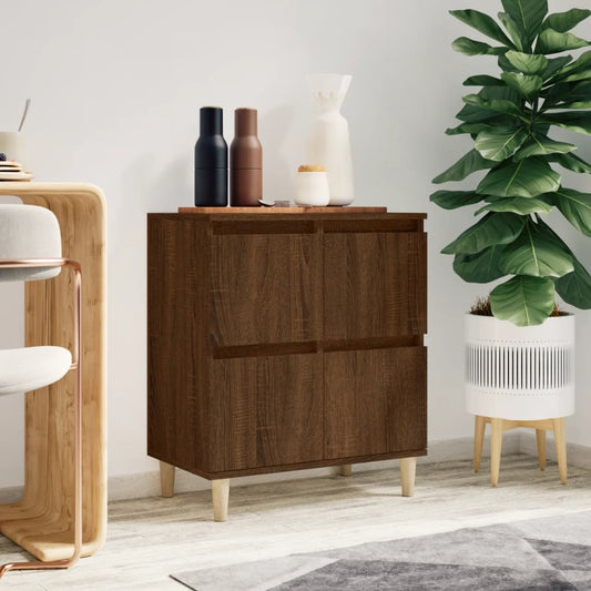 Sideboard Braun Eichen-Optik 60x35x70 cm Holzwerkstoff